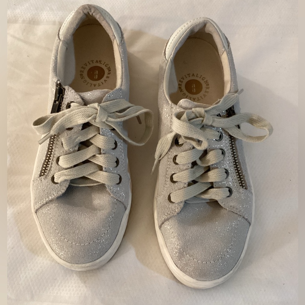 Revitalign Orthotic Suede Sneakers - Santa Catalina Wave